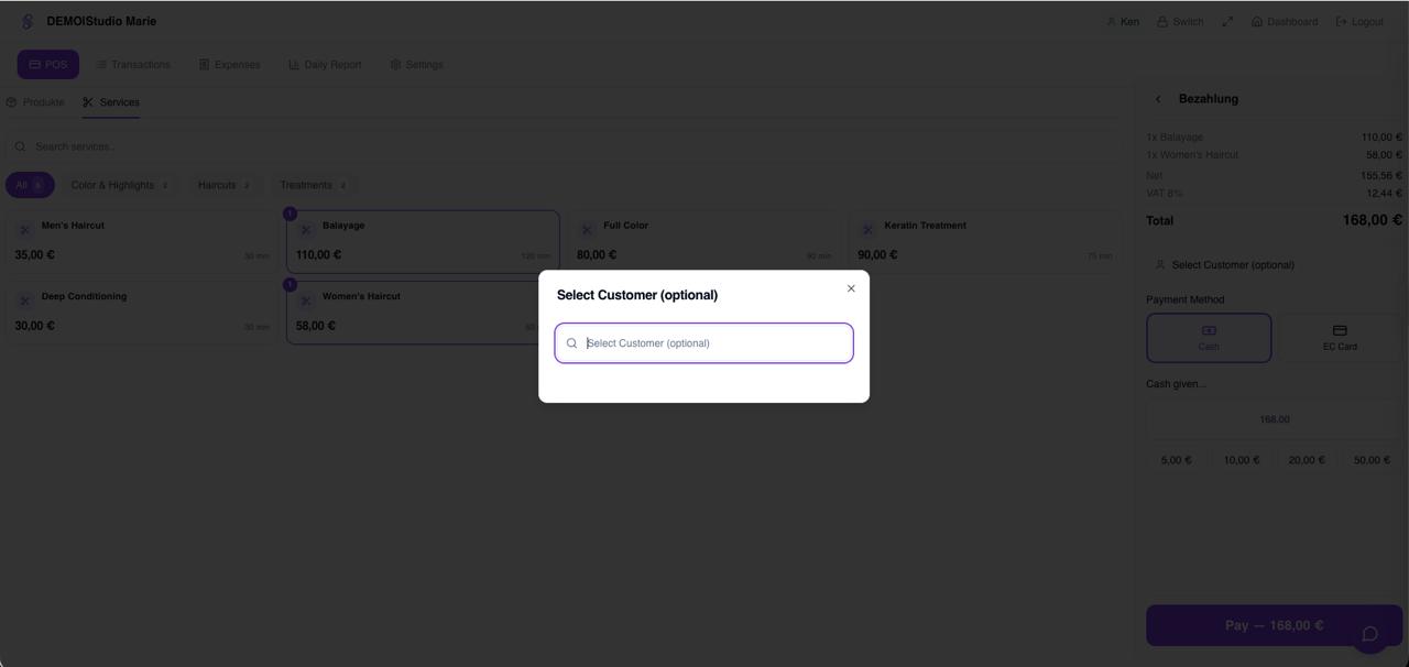 Customer search